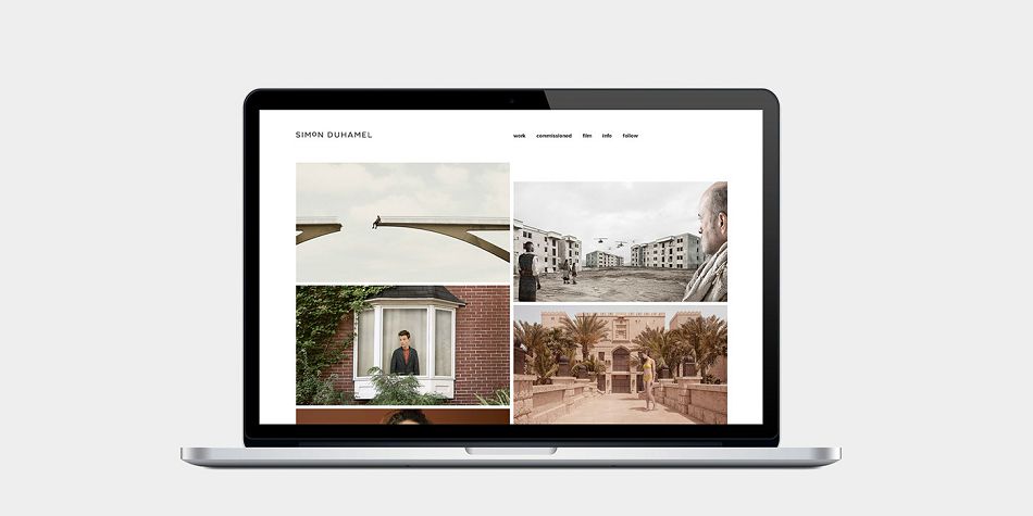 成都摩品廣告設計公司-Simon Duhamel攝影工作室品牌形象設計